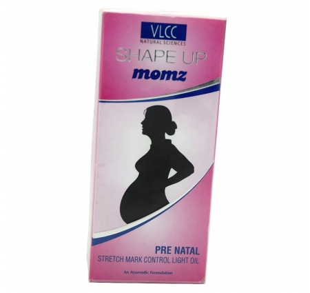VLCC Shape Up Momz Pre Natal Stretch Mark Control Light Oil VLCC Shape Up Momz Pre Natal Stretch Mark Control Light Oil