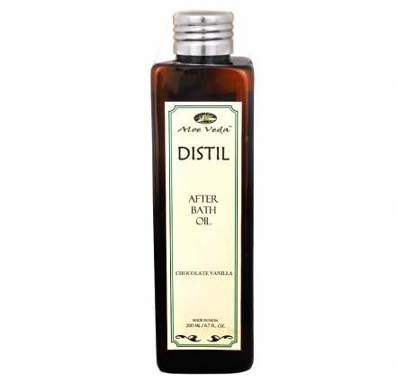 Aloe Veda After Bath Oil - Chocolate Vanilla