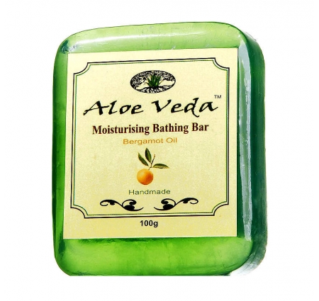 Aloe Veda Moisturising Bathing Bar-Bergamot Oil