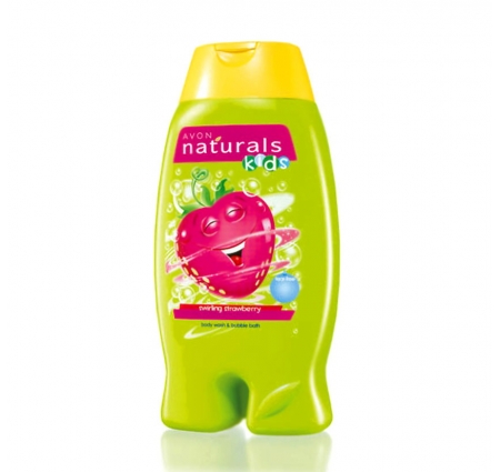 Avon Naturals Kids Body Wash & Bubble Bath Swirling Strawberry Avon Naturals Kids Body Wash & Bubble Bath Swirling Strawberry