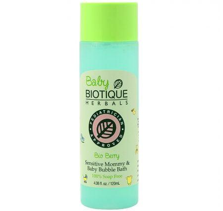 Biotique Baby Bio Berry-Sensitive Mommy and Baby Bubble Bath Biotique Baby Bio Berry-Sensitive Mommy and Baby Bubble Bath