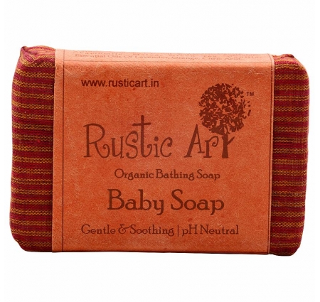 Rustic Art Organic Baby Soap Rustic Art Organic Baby Soap