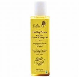 Rustic Art Healing Portion Organic Divine Massage Oil